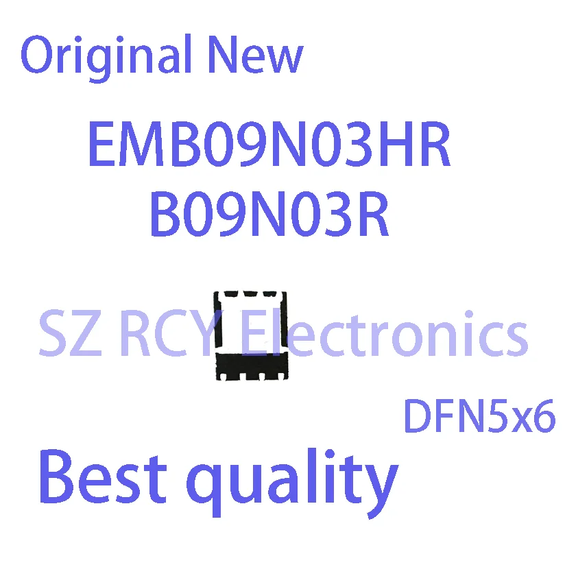 (5-10 PCS)NEW EMB09N03HR B09N03R DFN5x6 MOSFET IC Chip electronic