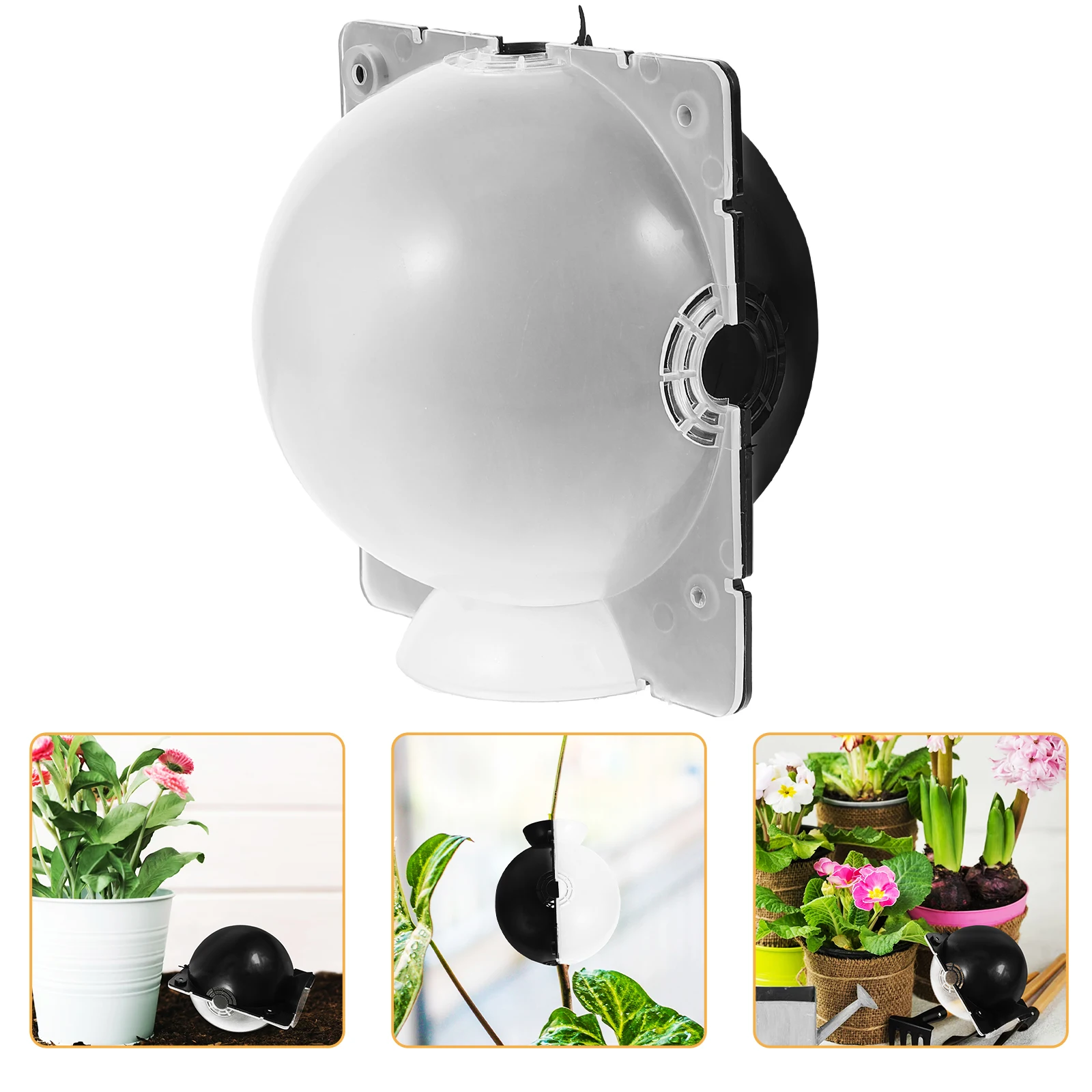 

Root Propagation Box for Plant Tree Grafting Durable Plastic Growing Container Compact Lightweight Ball Shape Garden Rooting