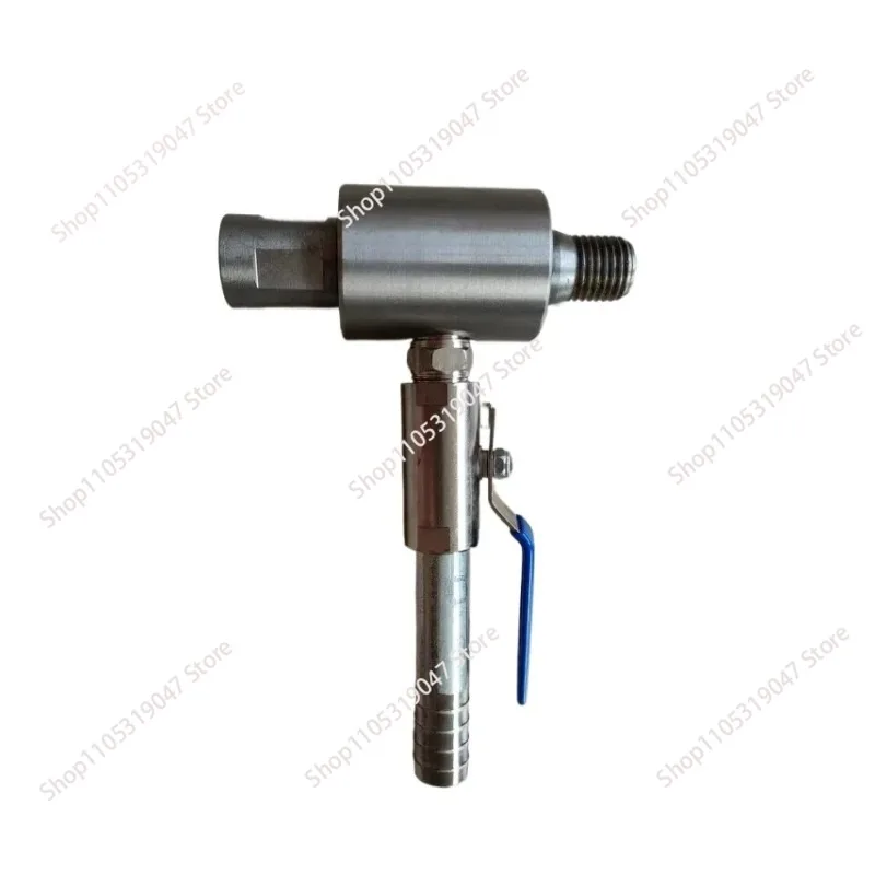 Water drill water injector, made of more durable material, resistant to high pressure, can be used for sewage