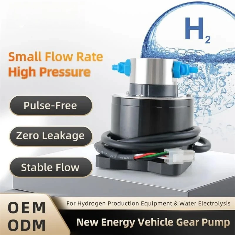 Brushless DC Micro Gear Pump for  Production by Water Electrolysis Fluid Control