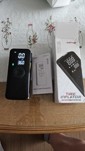 VanVolt AirGo™ Cordless Digital Tyre Inflator - Portable 150 PSI Air Pump photo review