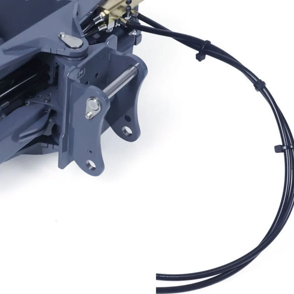 

Металлическое наклонное ведро LESU, окрашенные наборы для гидравлического радиоуправляемого экскаватора 1/14 PC360 ET26L 945, модель «сделай сам», обновленные аксессуары THZH1693