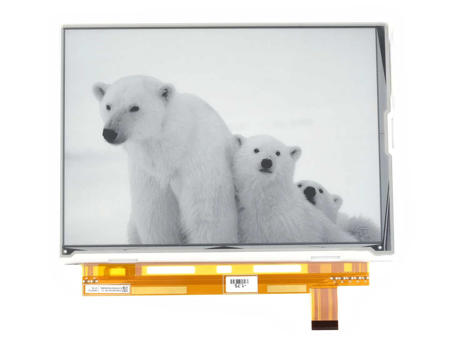 For Two-Color 9.7inch E-Ink Display e-Paper Screen 1200x825 Raspberry Pi