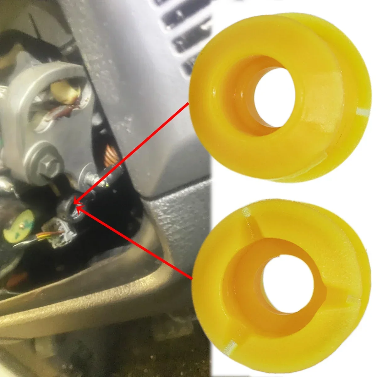 4X السيارات والعتاد كابل نهاية جلبة طقم تصليح التحول إصلاح محدد رافعة جروميت Drivetrain لكرايسلر باسيفيكا 2017 - 2019