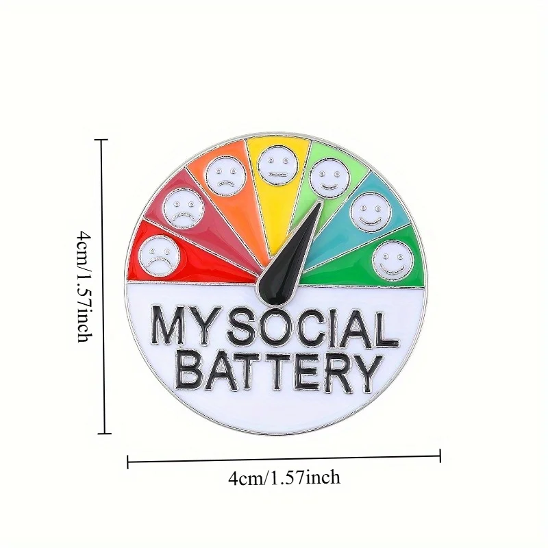 Fashionable Accessory for Changing Moods, Featuring Interesting Facial Expression Management Badges
