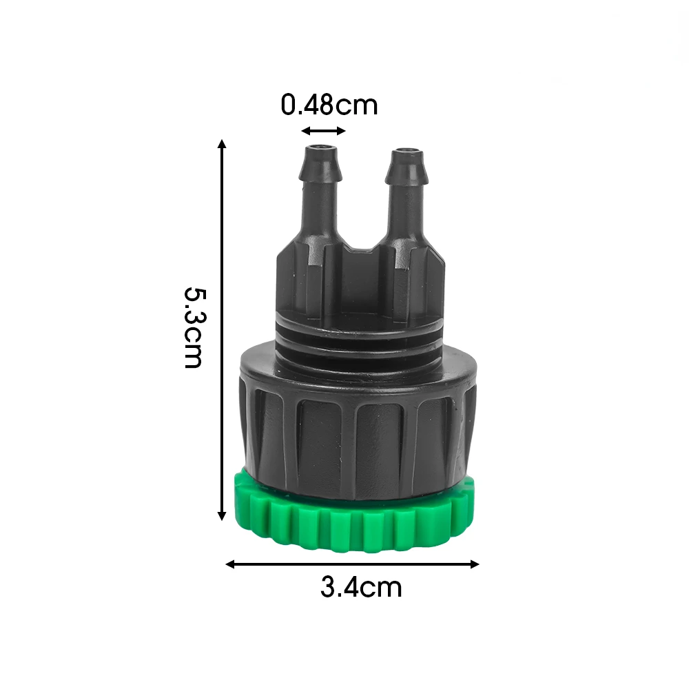 5/1pc Adapter kran 2 sposoby rozgałęźników nawadnianie kropelkowe do gospodarstwa rolnego złącze węża podlewanie ogrodu akcesoria do nawadniania