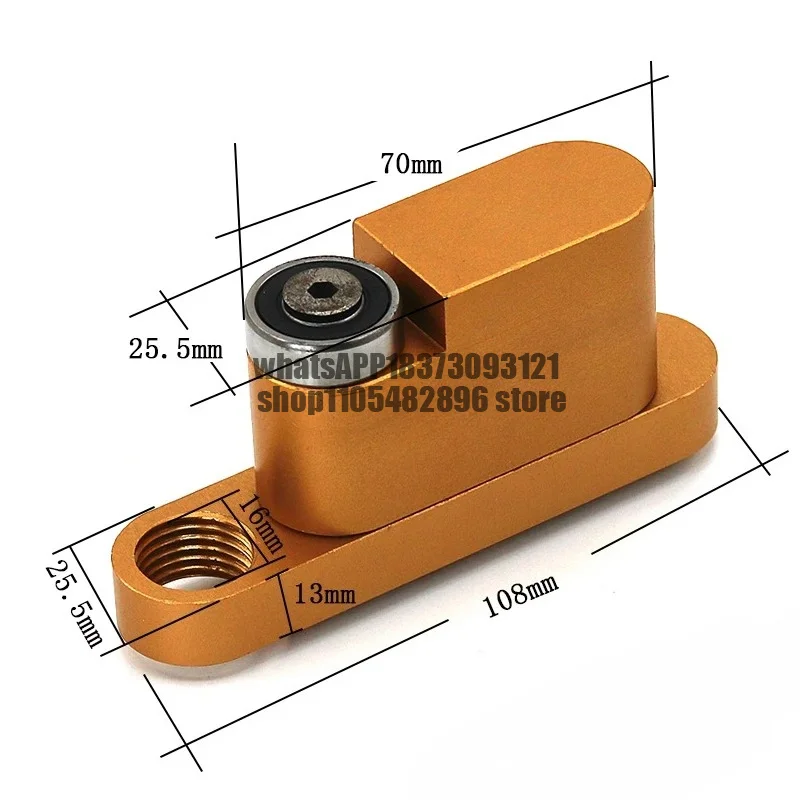 Guitar mouth wheel Mosaic base open hole electric grinder auxiliary frame mold woodworking tools for guitar DIY