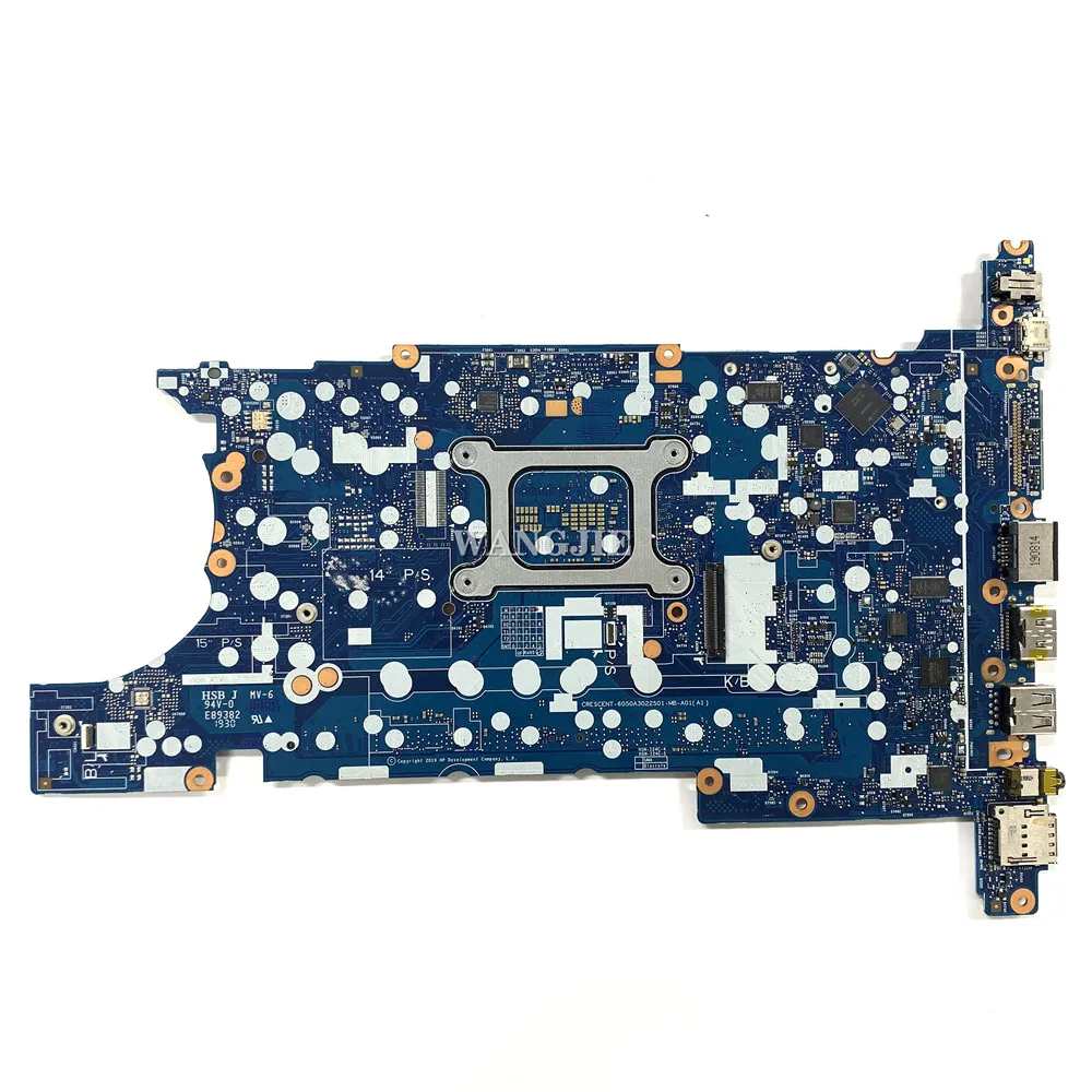 For HP ZBook 15u 840 850 G6 HSN-I24C Laptop Motherboard Used L62759-601 6050A3022501 L62759-001 With SRF9Z I5-8365U