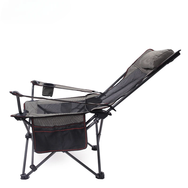 Outdoor Dual-purpose Folding Lunch Chair Fishing Chair Beach  Leisure  Lounge  Folding Chair