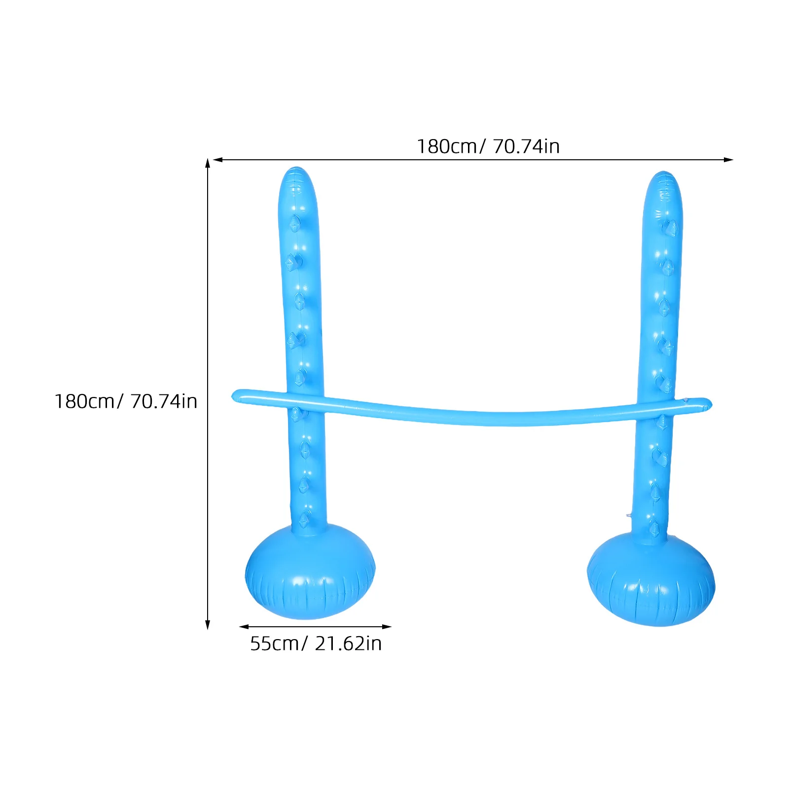Opblaasbare Limbo voor kinderen Springstok Buiten Binnen Achtertuin Park Feest Fysieke activiteit Pvc Opblaasbaar zomerstrand