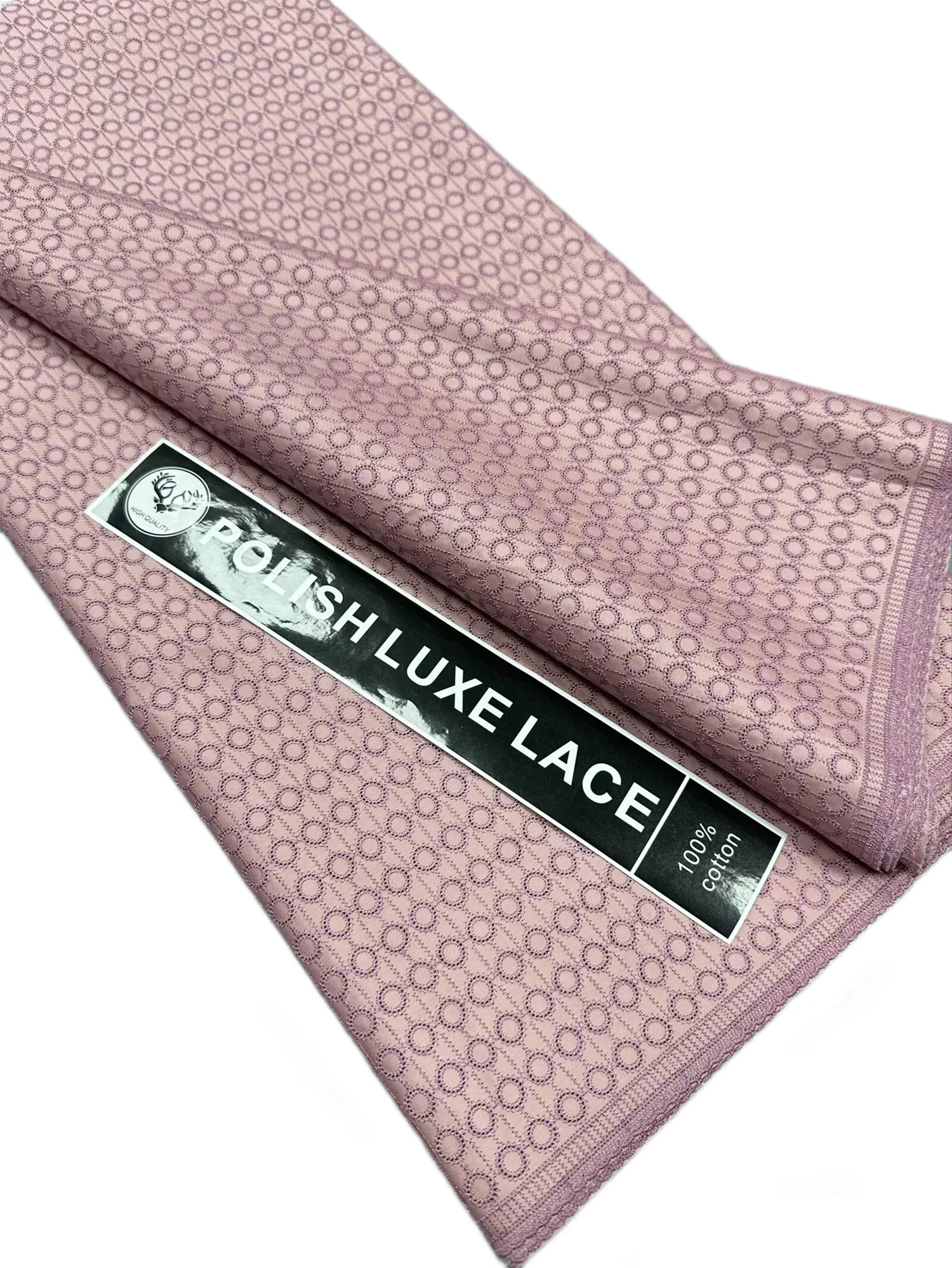 

Extravagant 100% Cotton Men Tribute Satin Embroidery Polish Lace Fabrics For Garment Dresses 5 Yards Satin Cotton Textile Sewing