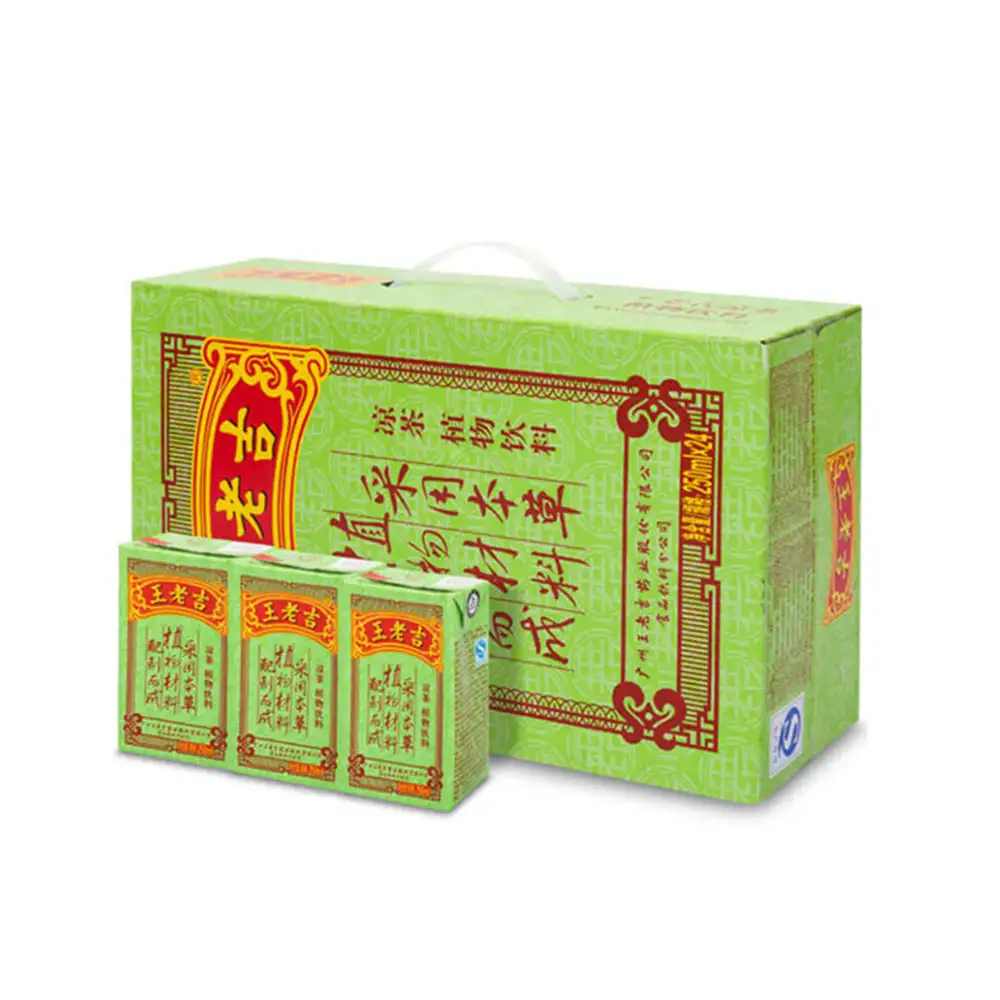 Wang Lao Ji tisana, confezione di scatole di carta, 4 * 6pk * 250ml