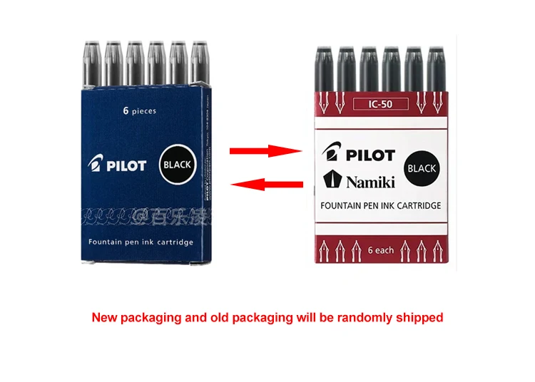 6 teile/schachtel Japan PILOT Brunnen Stift Tinte Tasche Original IC50 für 78G/smiley Gesicht Stift Ersatz Kern Nicht carbon Tinte Liefert – Detail 3