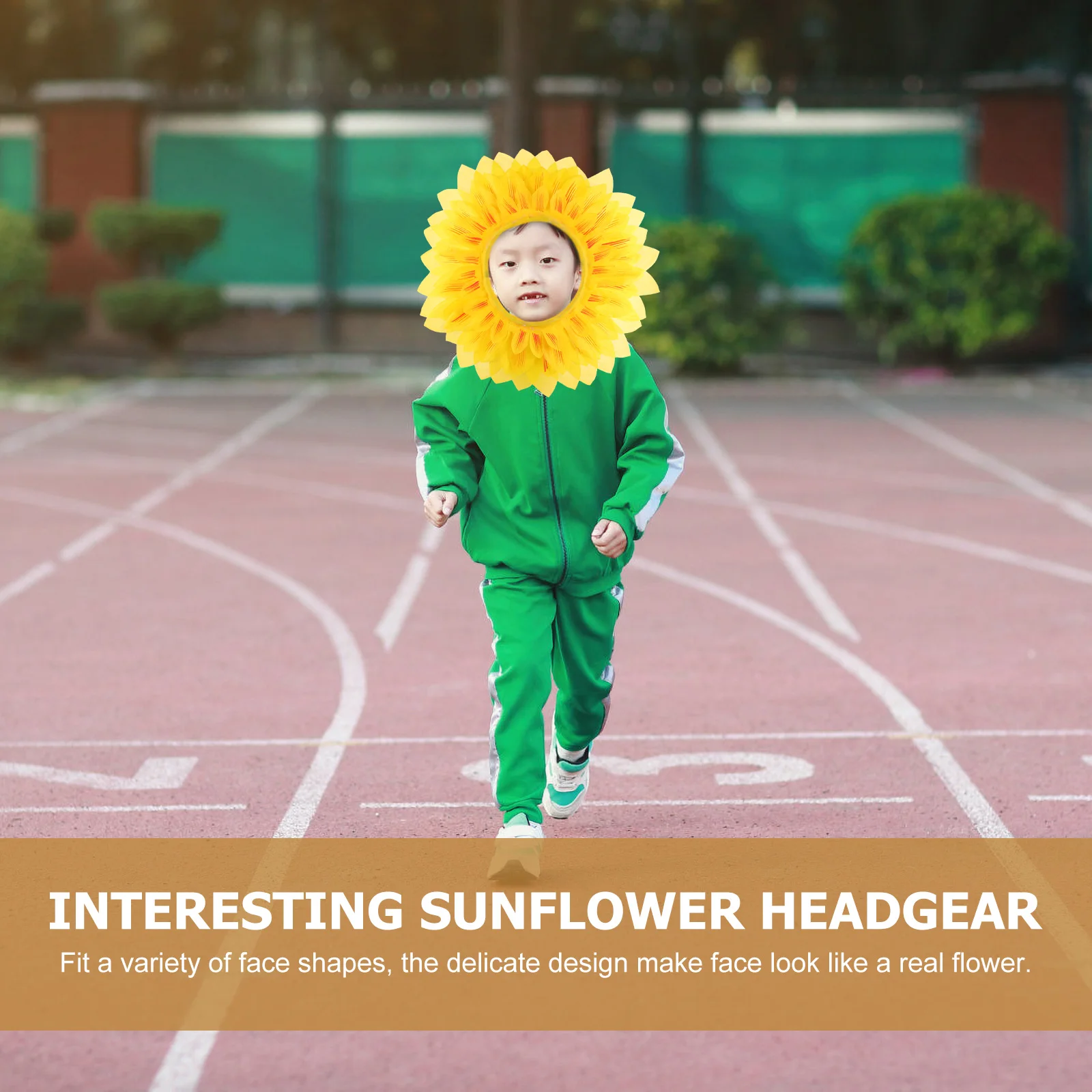 

Costumes Sunflower Headgear for Children Headdress Accessories Headwear Halloween