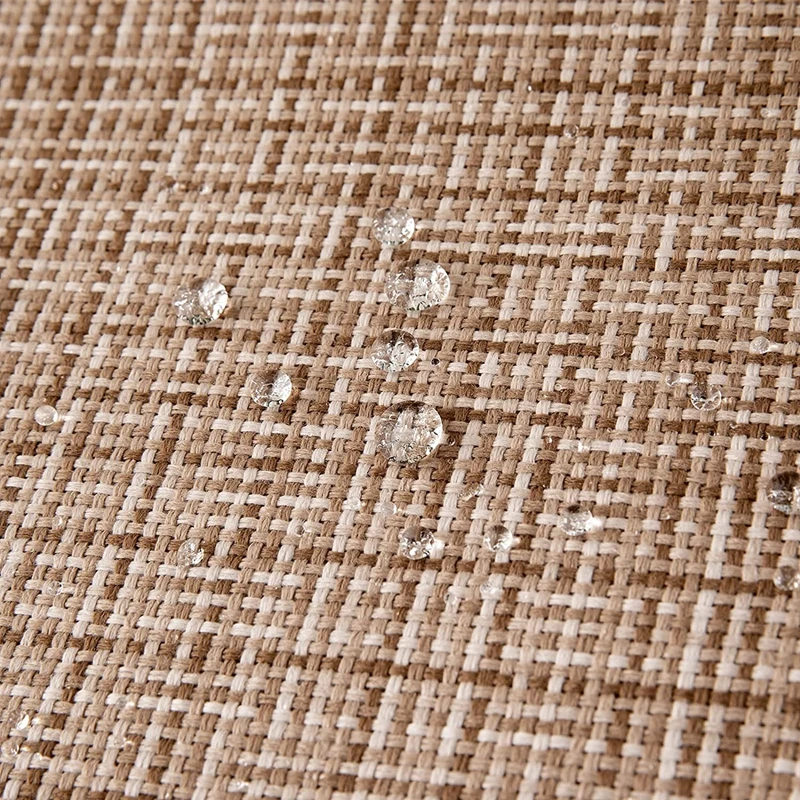 1/2 Stück 45 x 45 cm wasserdichte rosa Kissenbezüge für den Außenbereich, Bauernhaus-wasserabweisende Kissenbezüge für Zelt, Terrasse, Garten, Couch – Detail 2
