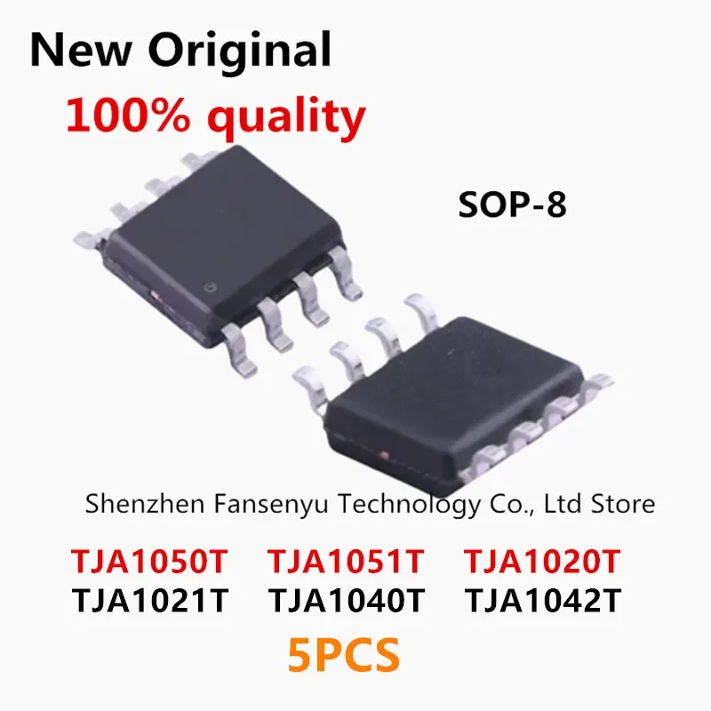 (5piece)100% New TJA1050T TJA1051T TJA1042T TJA1040T TJA1020T TJA1021T TJA1050 TJ1051 TJA1042 A1040/C A1040  TJA1020 A1021/C sop