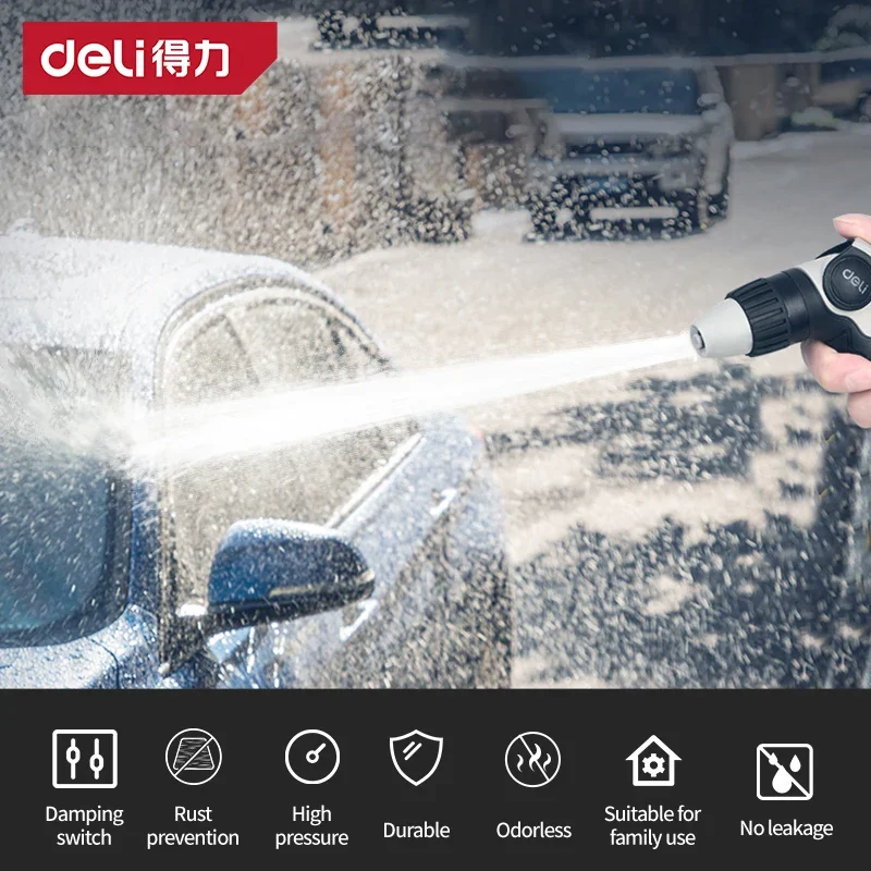 ديلي متعددة الوظائف حديقة مدفع المياه خرطوم فوهة للمنزل غسيل السيارات ساحة البخاخ الأنابيب أنبوب الرش أداة