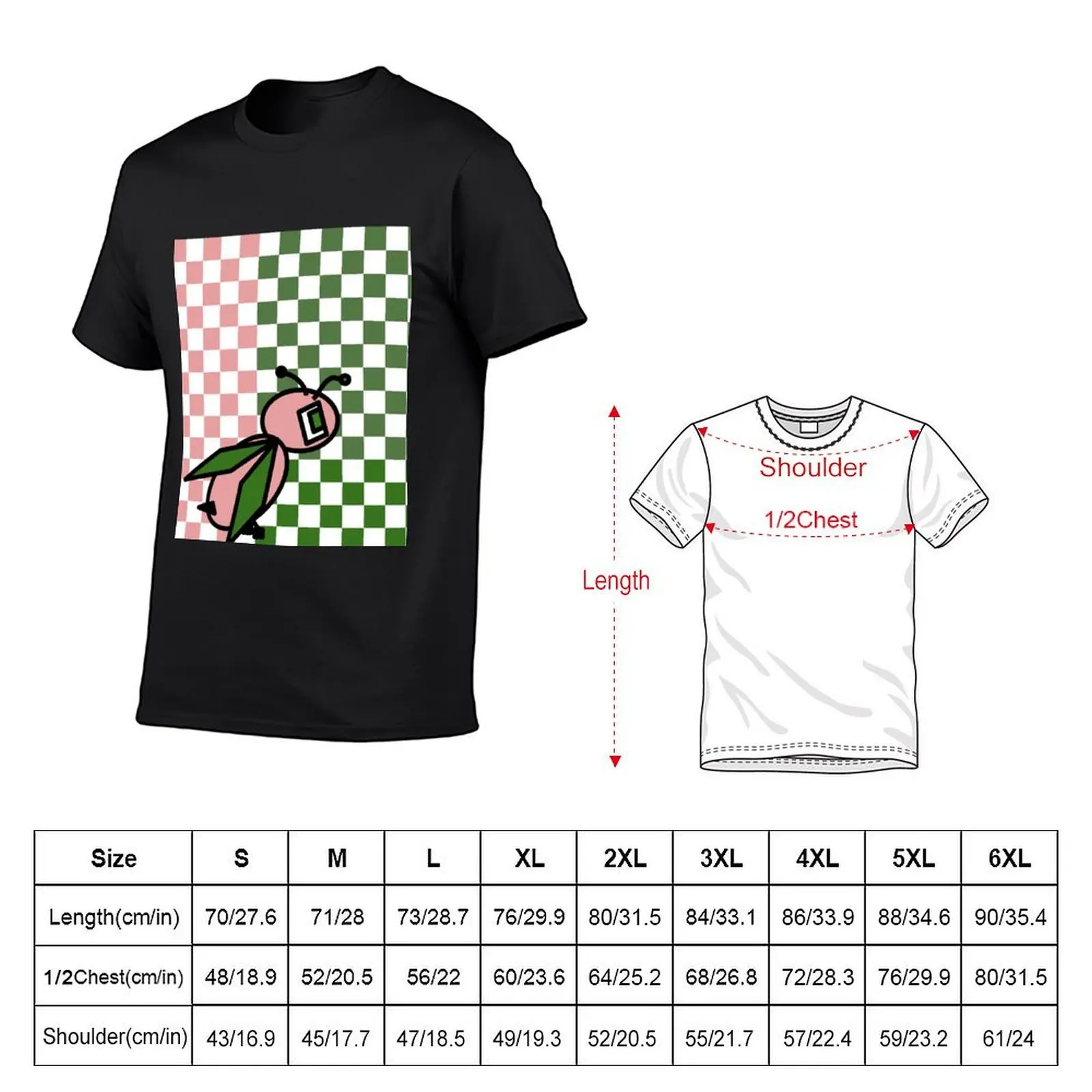 Ayisha Buggy Checkered Duo T-Shirt for a boy shirts graphic tees vintage oversized t shirt men