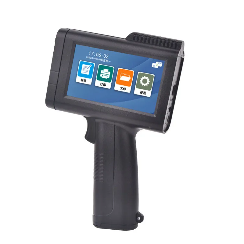 Impresora de inyección de tinta manual M10, máquina de codificación pequeña, máquina de impresión de número de lote de fecha, máquina de marcado de inyección de tinta completamente automática