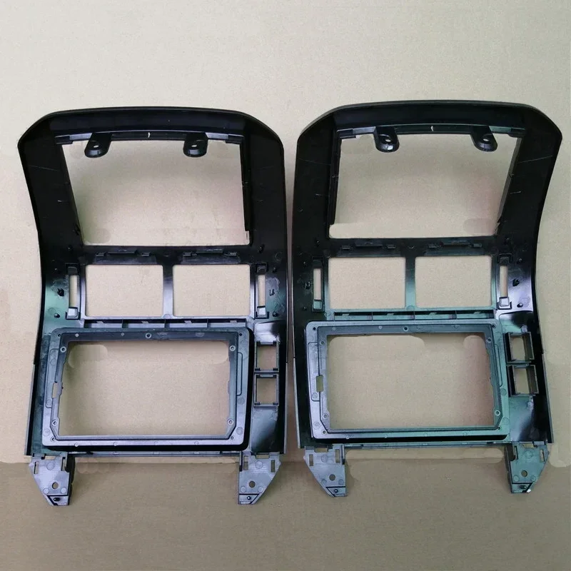 Auto Audio Panel Radio Frame Auto Multimedia Frame Dashboard Panel 9 "Fcias Voor VW Volkswagen Polo 2001 2002 2003 2004 2005-2009