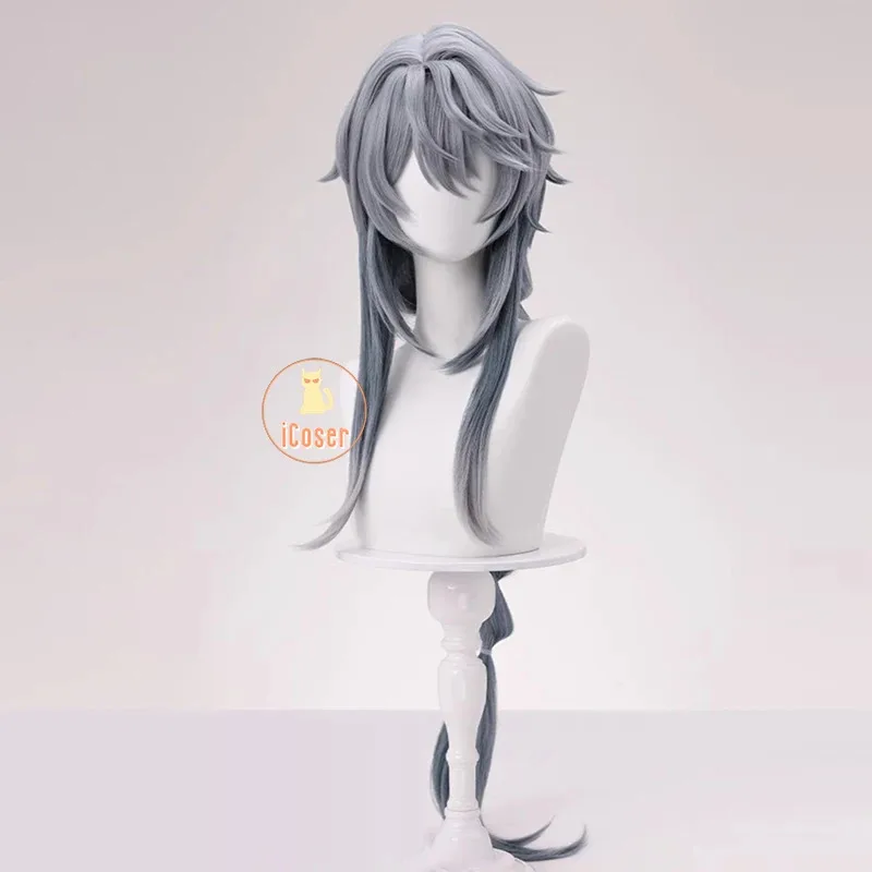 

25COSiCoser Sunday Косплей Парик Honkai Star Rail Серые Длинные Волосы Новая Кожа Хэллоуин Вечеринка для Женщин Мужчин Аксессуар Игровой Реквизит Карни