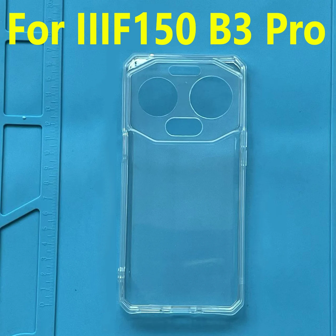 

Черный силиконовый чехол для телефона IIIF150 B3 Pro, сменный защитный чехол для IIIF150 B3 Pro, задняя крышка