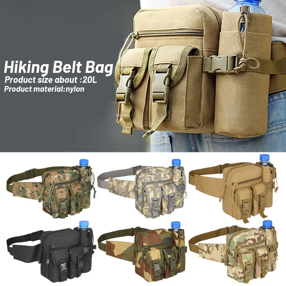 New Tactical Waist Bag Waterproof Nylon For Men 2
