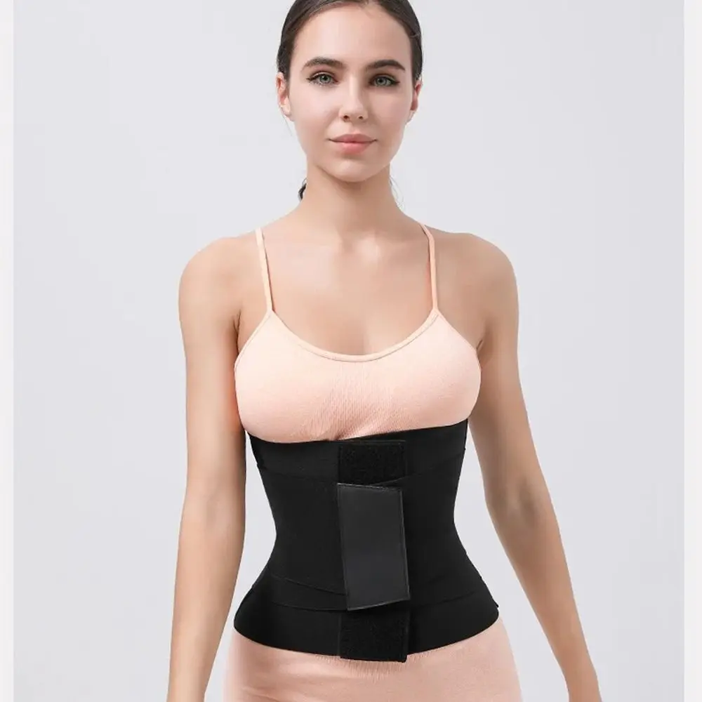 Adjustable Waist Trainer Belt Corset Body Shapewear 7 Size Elastic Lumbar Corset Black Durable Body Shaper Modeling Strap Sweat