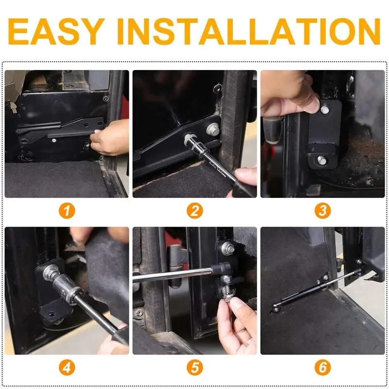 1Pcs For Land Rover Defender 90 110 2004-2018 Car tailgate hydrous telescopic rod trunk shock absorber strut rod interior parts