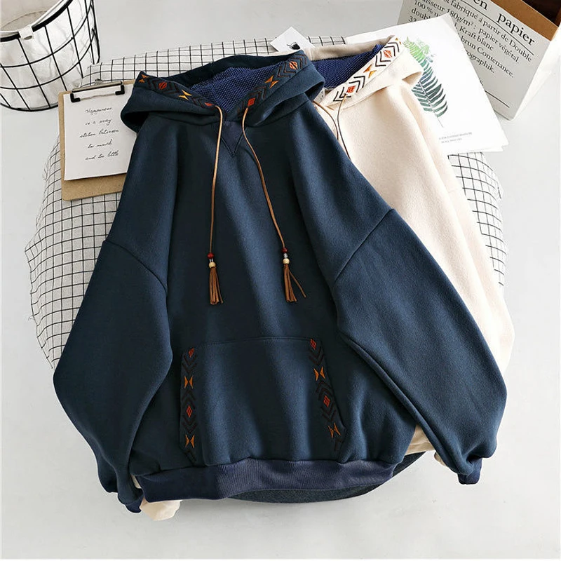 2024 Spring and Autumn New Women\'s Hooded Loose Sweater Women\'s Fashion Hoodie Women\'s Trendy Zipper Cardigan Jacket