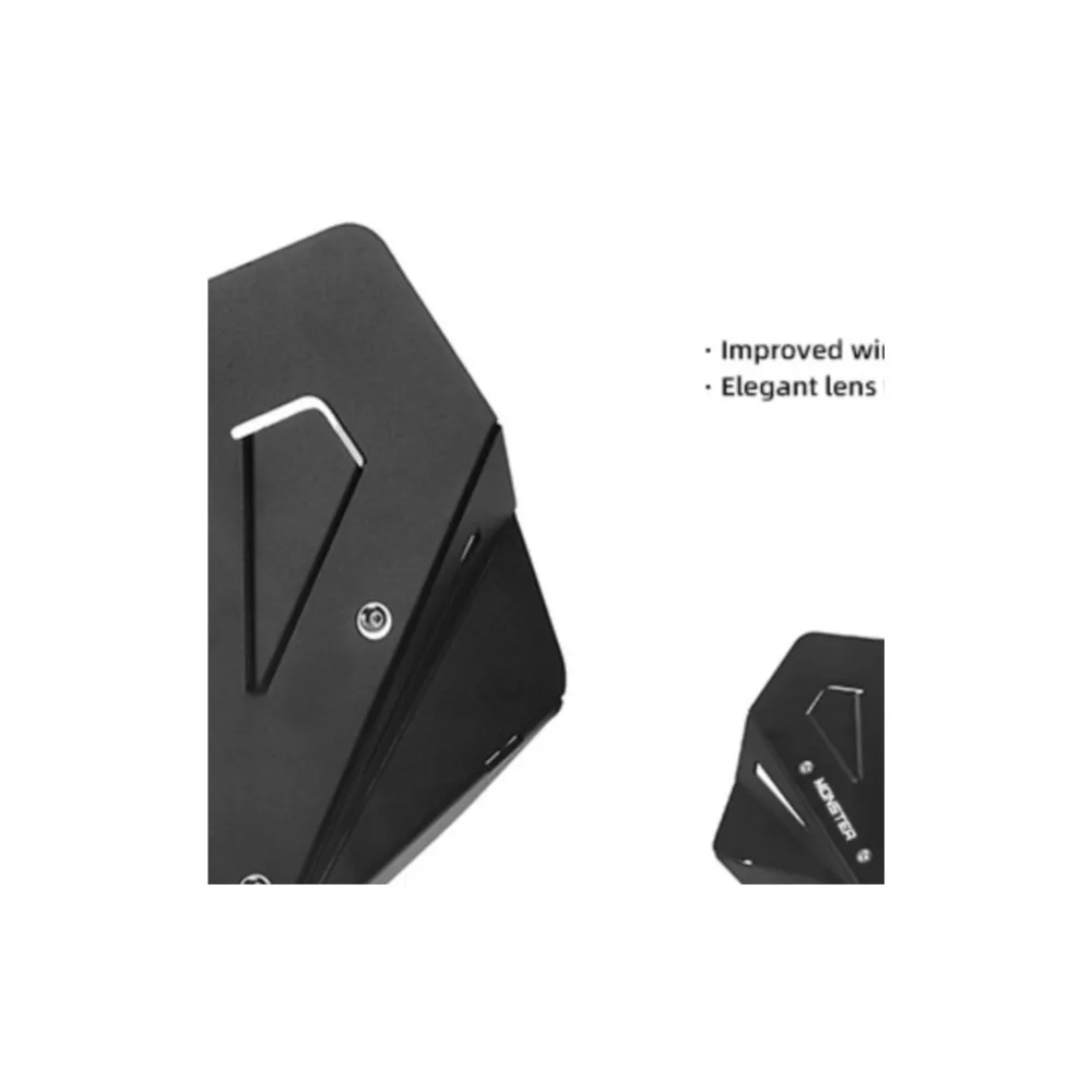 

Motorcycle Windscreen For DUCATI MONSTER 937 Plus 2021 2022 2023 2024 Monster937 Monster950 Windshield Deflector Accessories