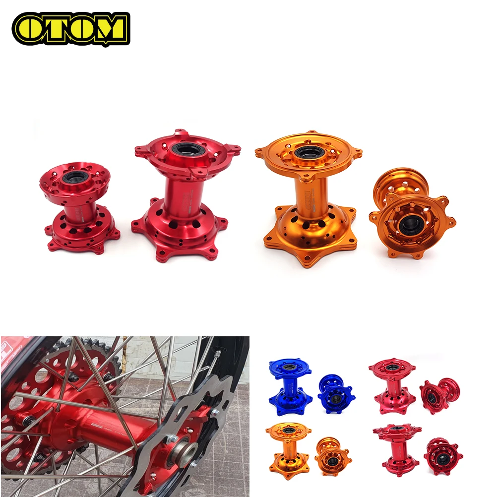 Motorcycle For HONDA CNC Aluminum Billet Hub 32/36 Holes Front Rear Wheel Rim CR125 CR250 CRF250R CRF250X CRF450X Pit Dirt Bikes