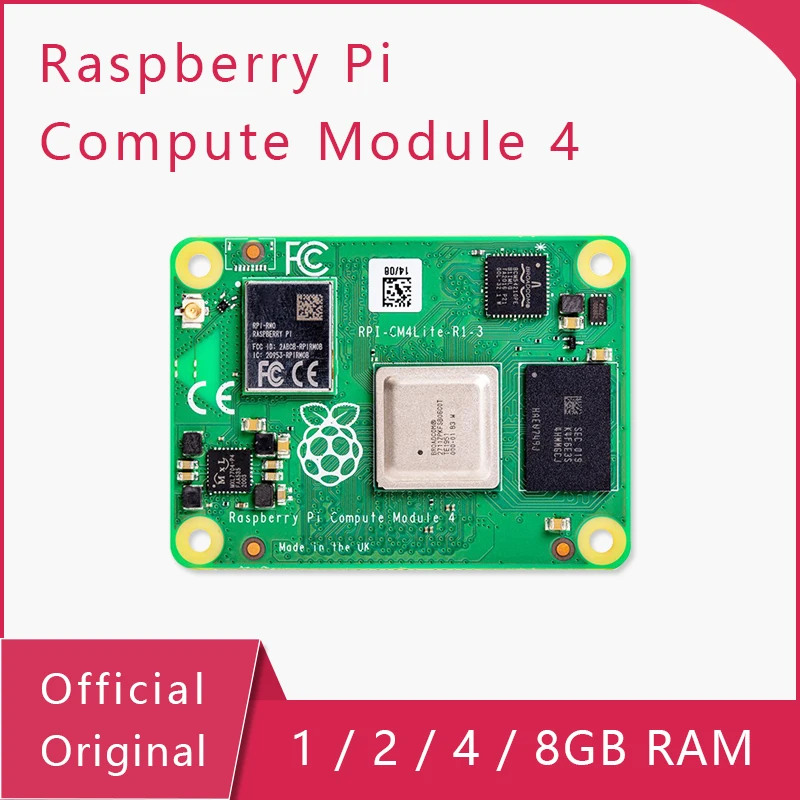 

New Raspberry Pi CM4102000 CM4102008 CM4102016 CM4102032 CM4002000 CM4002008 CM4002016 CM4002032-Compute Module 4 CM4 Kit WiFi