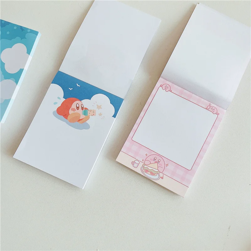 Ins Cartoon Characters Cute Pink Memo Pad Student Creative Kawaii Mini Notepad Office Message Paper School Stationery 50 Sheets