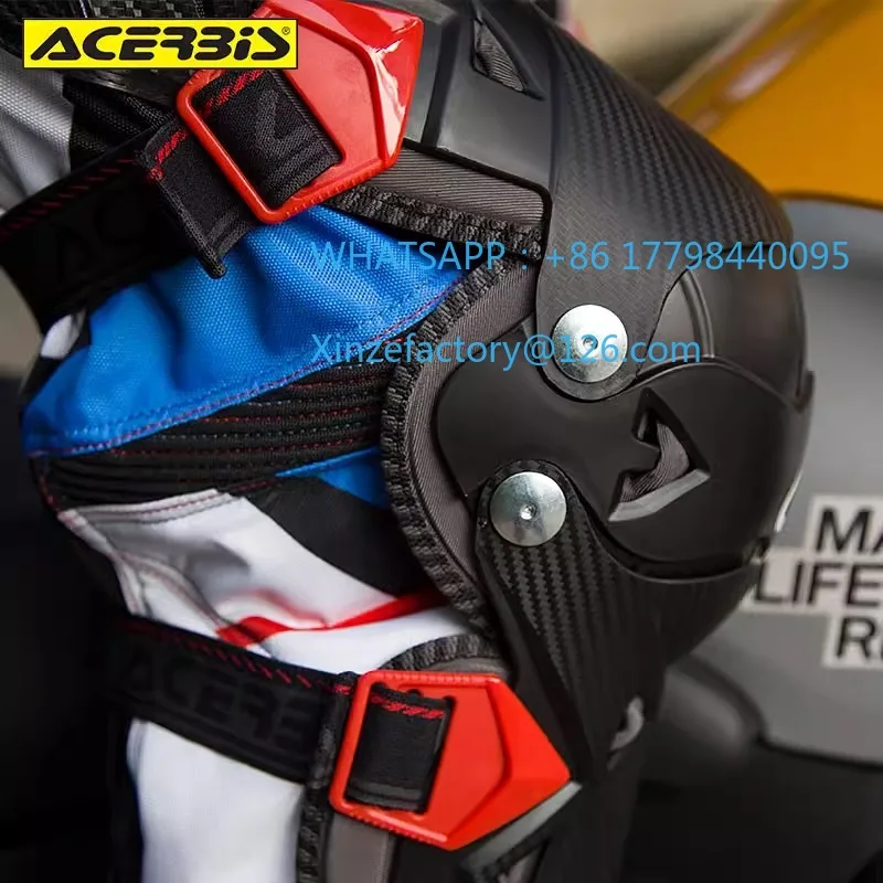 Acerbis IMPACT EVO 3.0 قابل للتخصيص - وسادات ركبة آمنة للرياضات الخارجية على الطرق الوعرة لسباق الدراجات النارية MTB #3