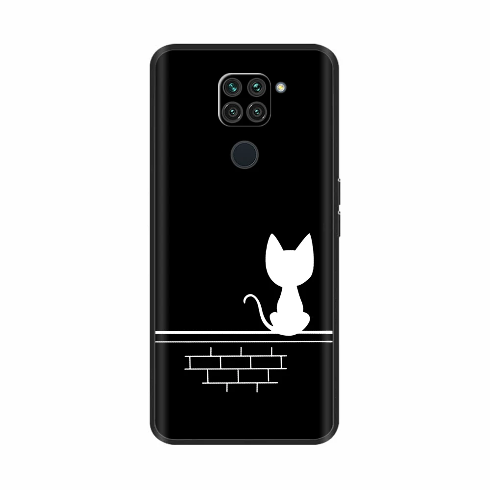 Case For Xiaomi Redmi Note 9 Case Soft Black Silicon Back Cover For Redmi Note9 Cover Redmi Note 9 Case Funda Coque Bumper Shell