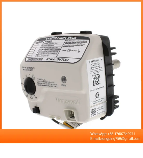 

Resideo WT8840B1500 Gas Water Heater Controllers Water Heater Controller Thermostatic Valve House hold Water Heater Parts
