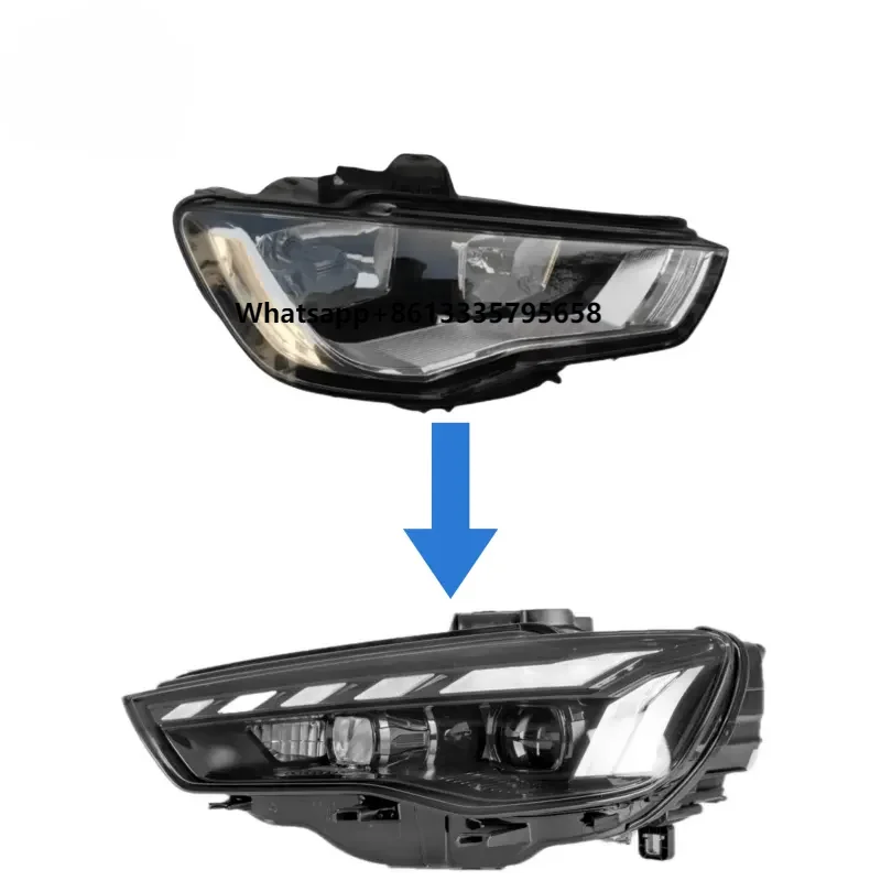 

High Quality A3 Modified Headlights 2013-2016 for A3 LED Headlight Assembly RS LED Lens Headlights Daytime Running Lights