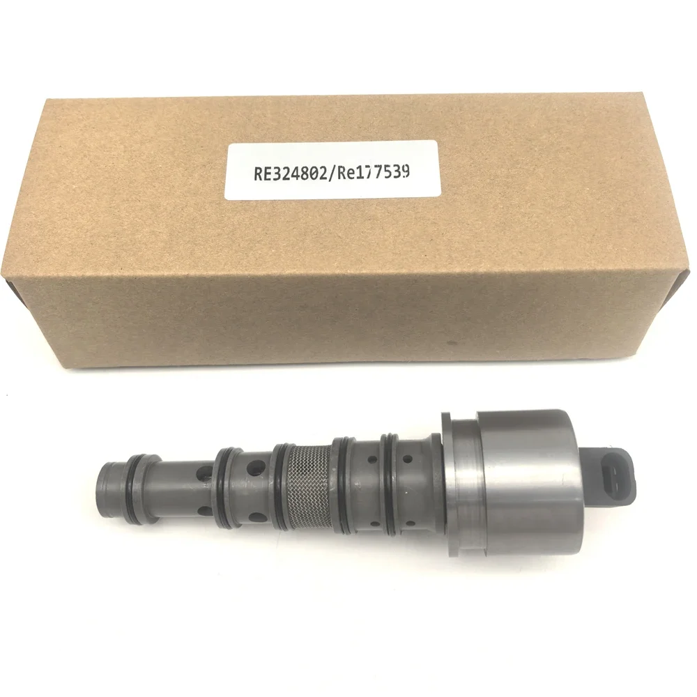 

24V Solenoid Valve RE324802 RE177539 Fit for John Deere Tractors 5076EN to 7000 Series