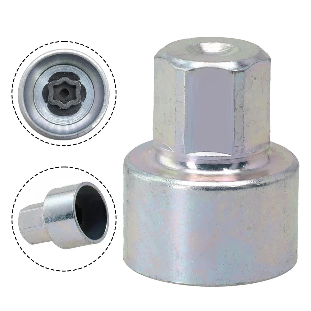 Anti Theft Wheel Bolt Key Socket For BMW Direct Replacement Easy Installation High-quality Materials High-strength