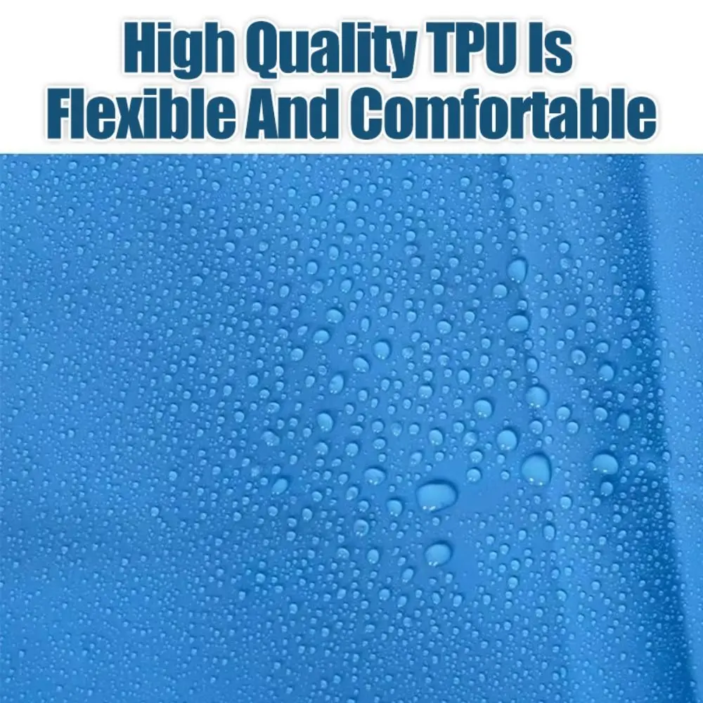 مريلة مطبخ جديدة مقاومة للماء من مادة TPU ملابس واقية مقاومة للأحماض والقلويات مع أكمام ملابس عمل مائية خفيفة الوزن #3