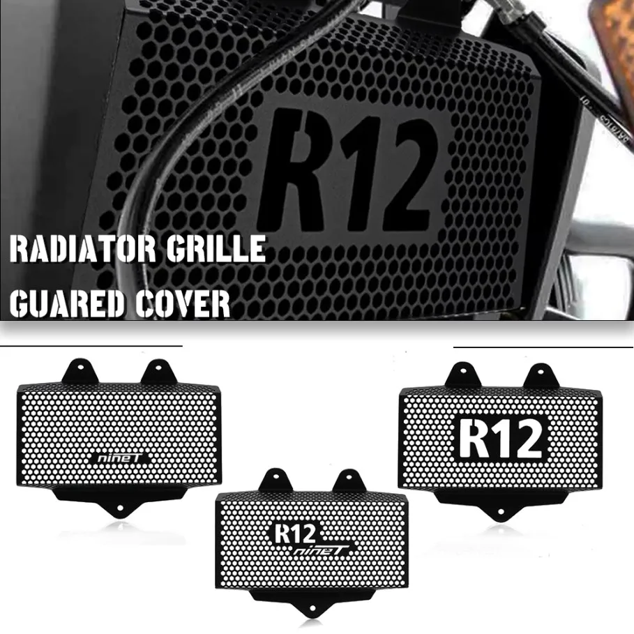 

For BMW R12 NineT 2024 2026 Accessories 2025 R 12 NineT Motorcycle Radiator Grille Guard Cover Grill Oil Cooler Guard Protection
