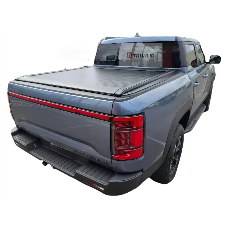 

SHARK 6 Electric Retractable Tonneau Cover Powered by Water-Proof Aluminum Alloy Rollers Fitting Size Carton