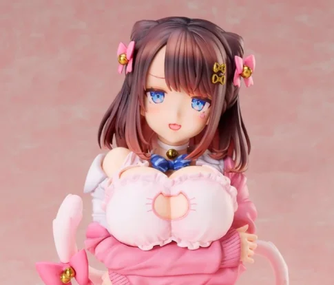 Hotltem UnionCreative Ribbon Hairpin Chan Anime Figure Model