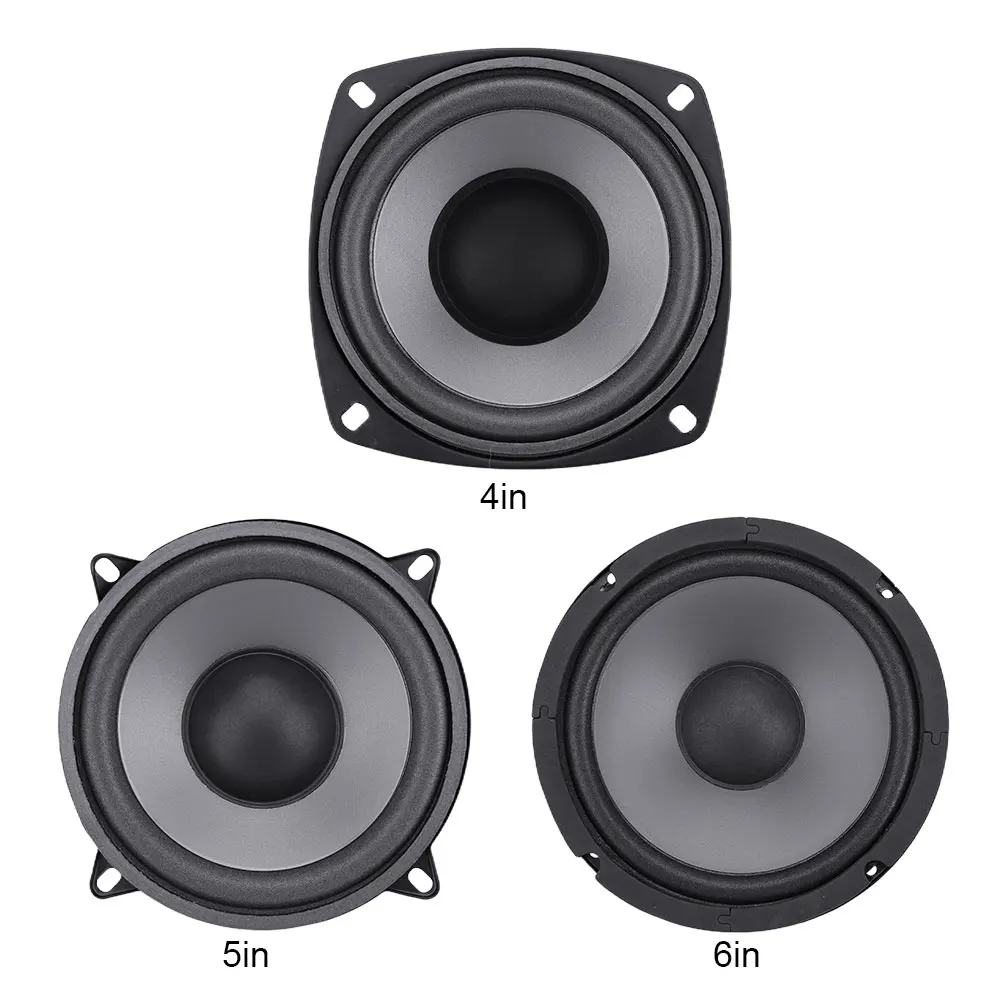 4/5/6 Inch Auto Audio Full Range Frequency Subwoofer Speakers 400W 500W 600W Car Subwoofer Stereo for Vehicle Automobile