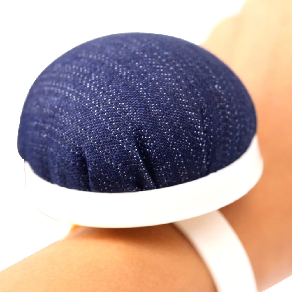 

4pcs Wrist Pin Cushion Sewing Needle Holder Small Compact DIY Tool Reusable Travel Cross Stitch Household Accessory