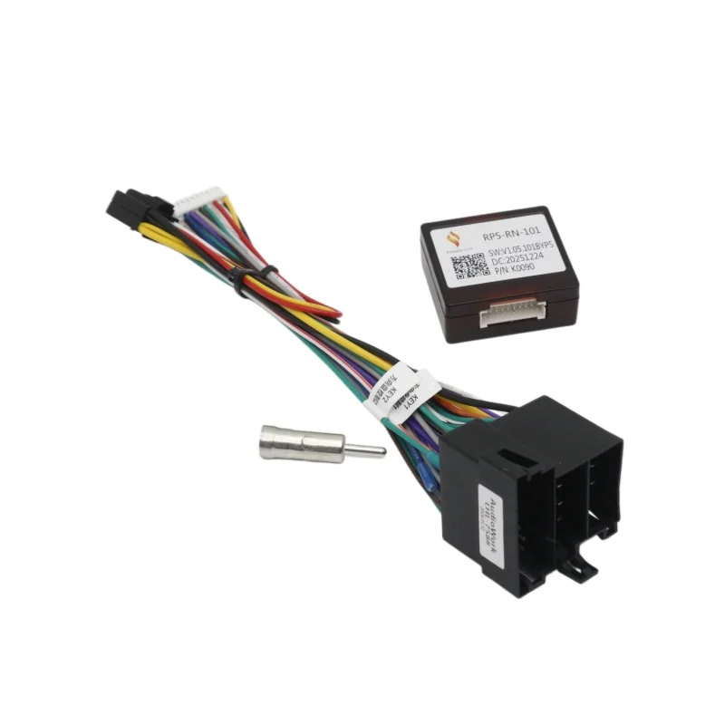 For Renault Logan Sandero Duster Symbol 16 Pin Car Radio Wiring Harness CANBUS Adapter Cable for Android Stereo Installation