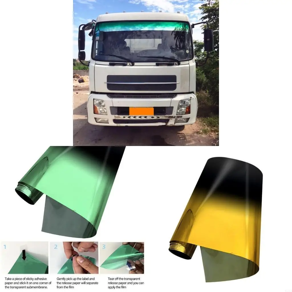 

Two Color Car Window Sunshade Film Auto Sun Shade for Privacy & Protections