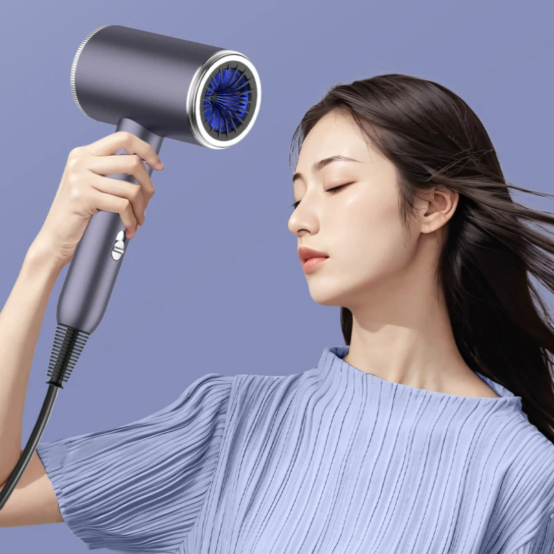 New High Wind Power Hair Dryer Foldable for Home Use with Constant Temperature No Damage To Hair Designed High-power Hair Salons