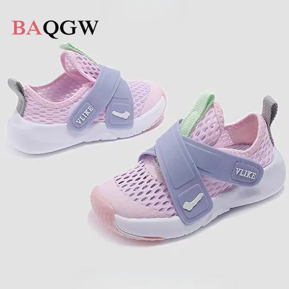 

Boys Breathable Sneakers Kids Casual Shoes Infant Toddler Shoes Soft Bottom Comfortable Outdoor Children Baby Sports Mesh Shoes